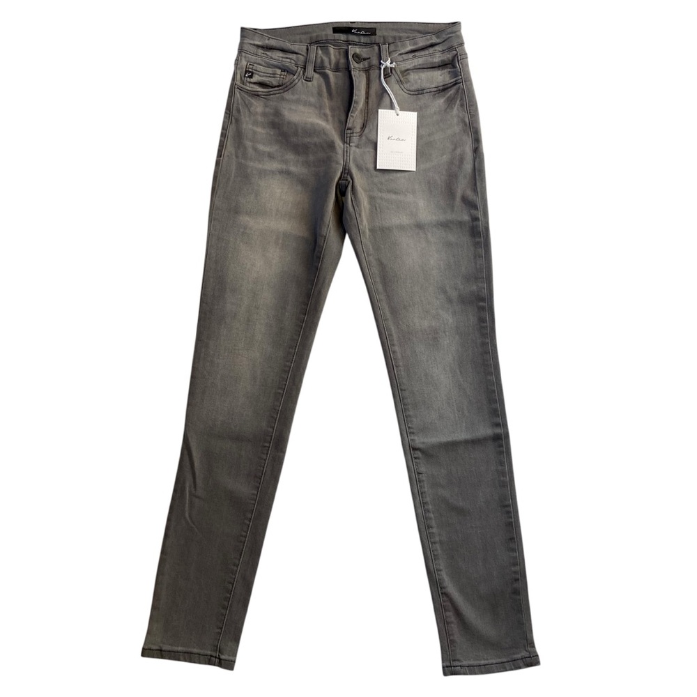 KANCAN Skinny Jeans Gray Wash Mid Rise Stretch Denim Style 11214 NWT Size 7/27
